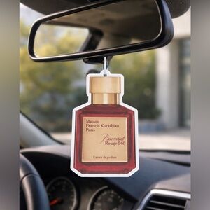 Maison Francis Kurkdjian Rouge 540 Fragrance Card- Air freshener in package